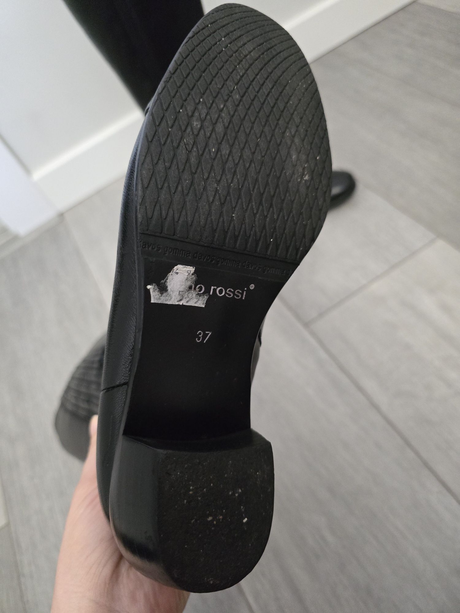 Kozaki damskie czarne Gino Rossi rozm.37