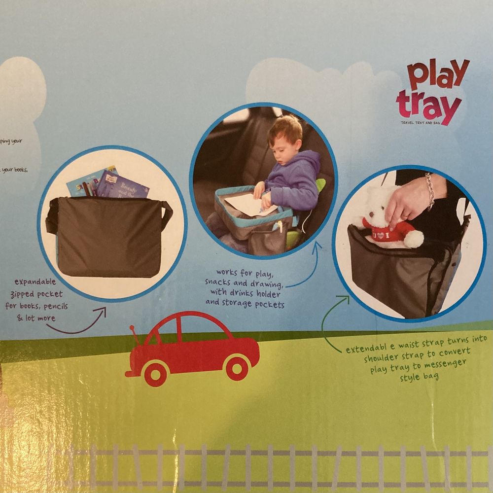 Play Tray para viagem