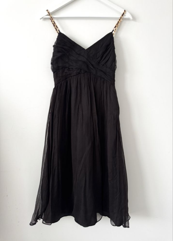 ZARA jedwabna sukienka Silk