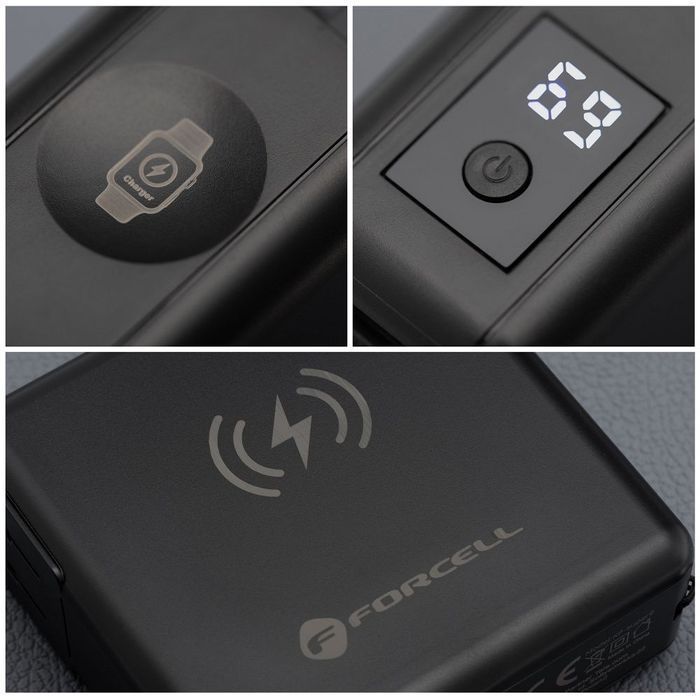 Wielofunkcyjna ładowarka Forcell F-Energy 6w1 USB A + USB C PD 45W +