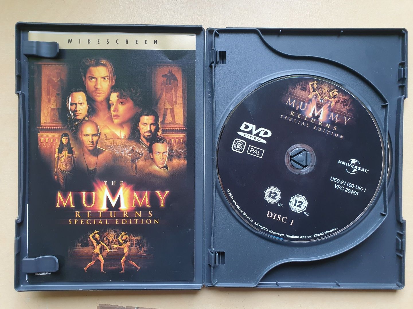 Film DVD The Mummy mumia Fraser Weisz 2 disc special edition