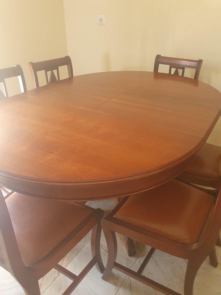 Mesa de Sala de Jantar em cerejeira, 6-8 lugares