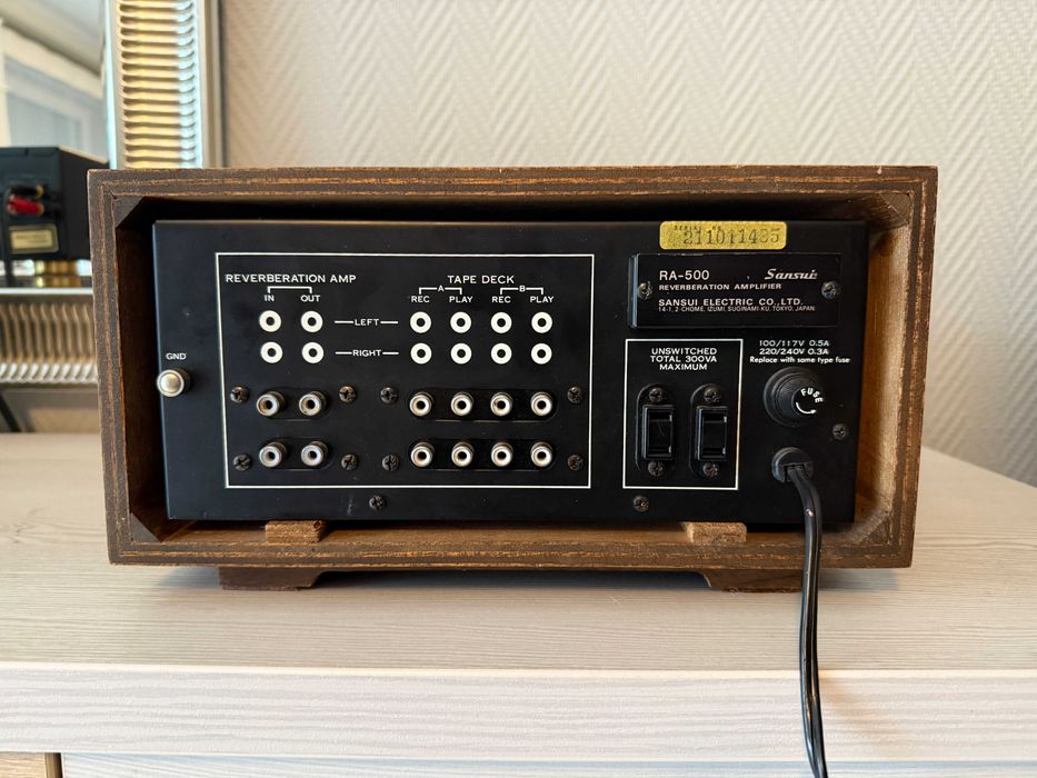 SANSUI RA-500 Wzmacniacz pogłosu Unit TOP Hi-Fi