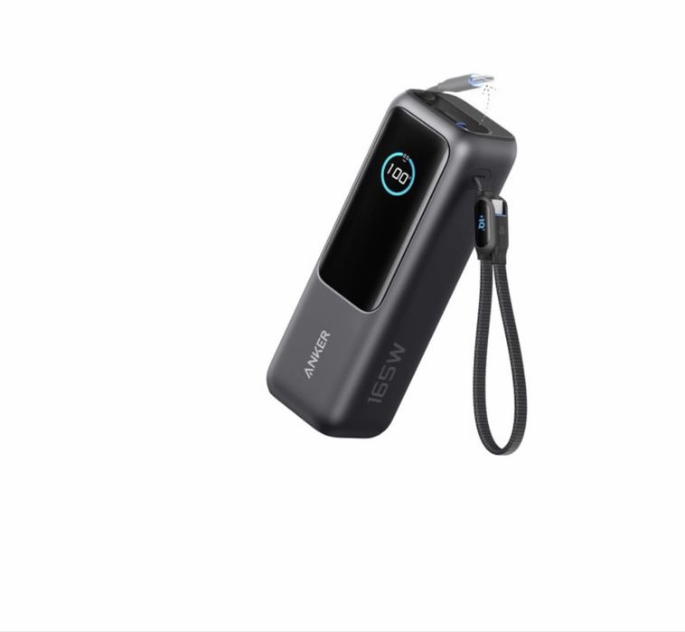 Capa de borracha preta para Power Bank 25k 165w