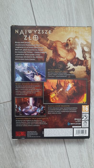 Gra PC Diablo III + dodatek Reaper of Souls