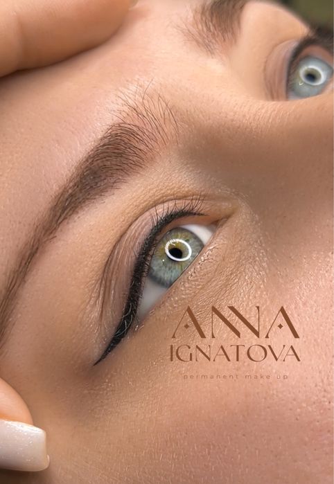 Перманентный макияж брови губы татуаж