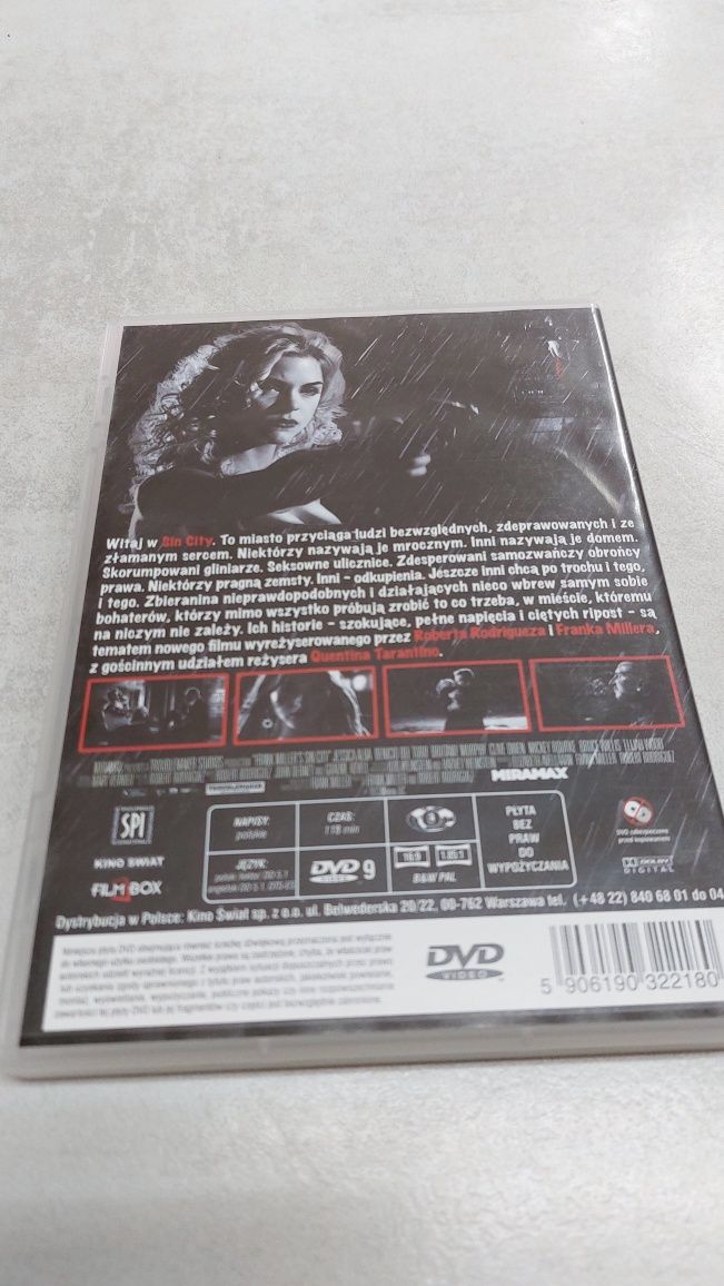 Sin City. Miasto grzechu. Film dvd