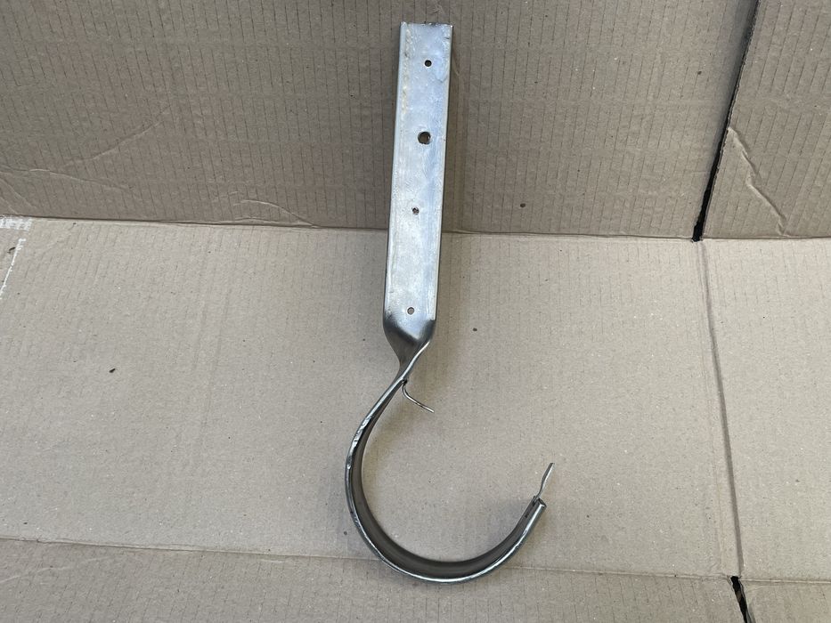 Гак крюк кронштейн ринви з нержавійки нержавейка