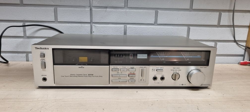 Magnetofon deck TECHNICS RS-M 206. Nowe paski