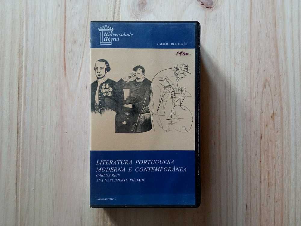 Filme Universidade Aberta - Literatura Portuguesa - VHS