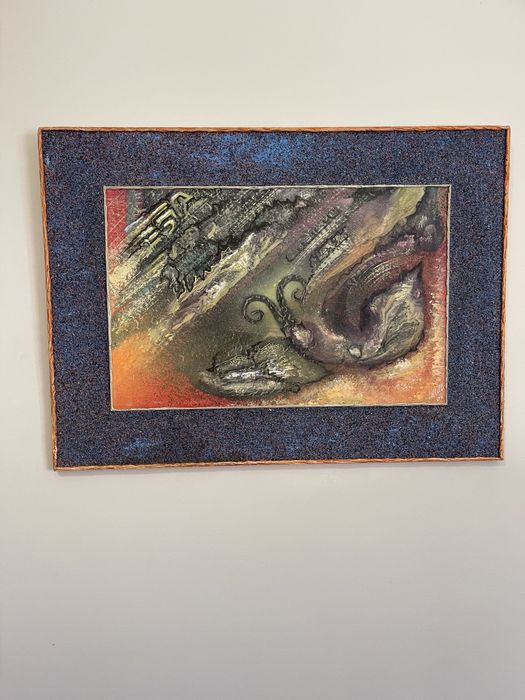 Quadro do Pintor Neeme Lall  elaborado em 2004 a 2008