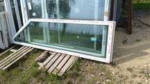 Okno skośne nowe 288x76 fix 3 szybowe 4szt