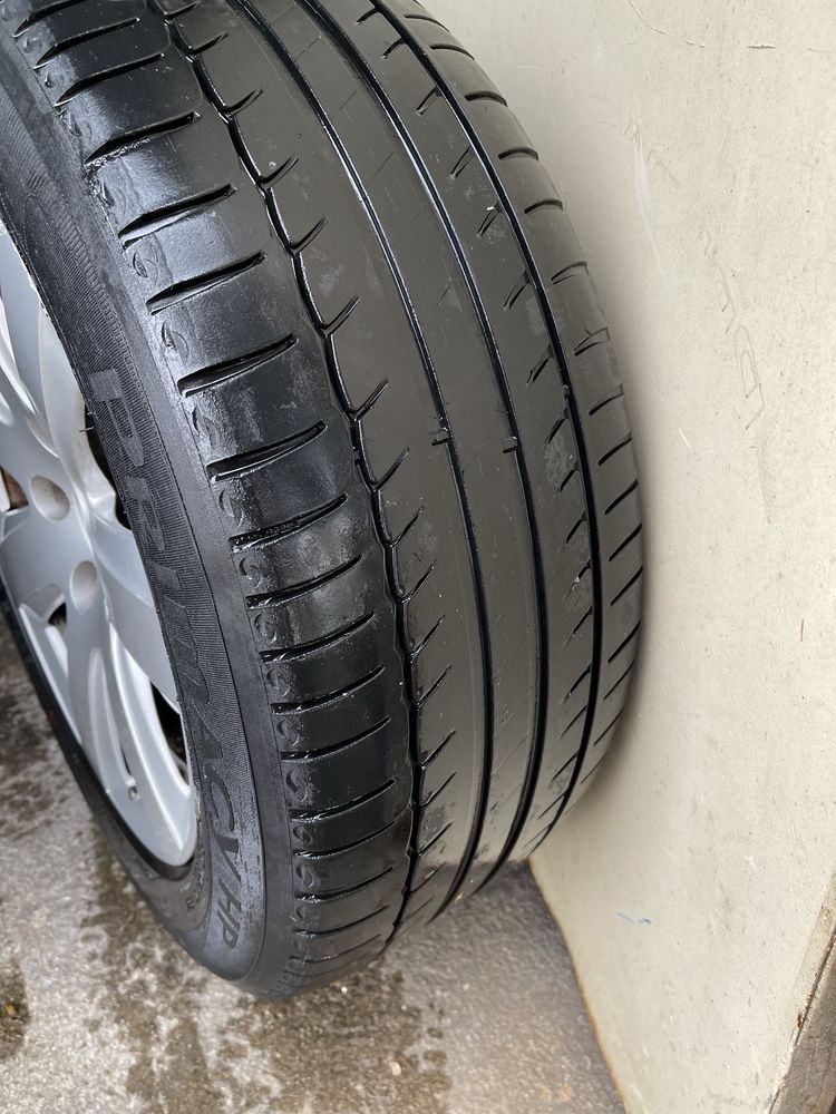 4 jantes 5x112 VW com pneu