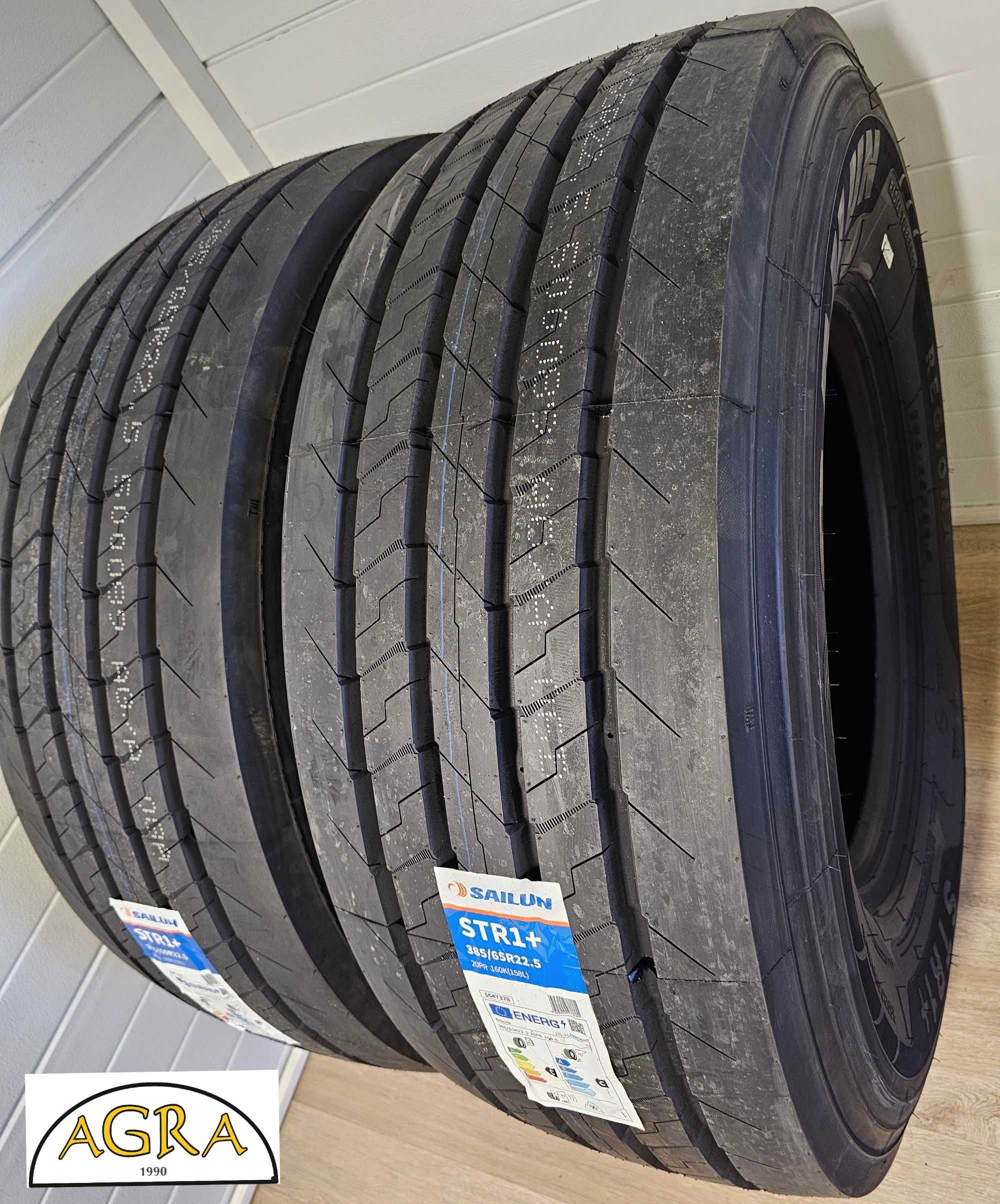 385/65R22.5 [1250netto] SAILUN  STR1+  nowa opony naczepa MOCNA opona