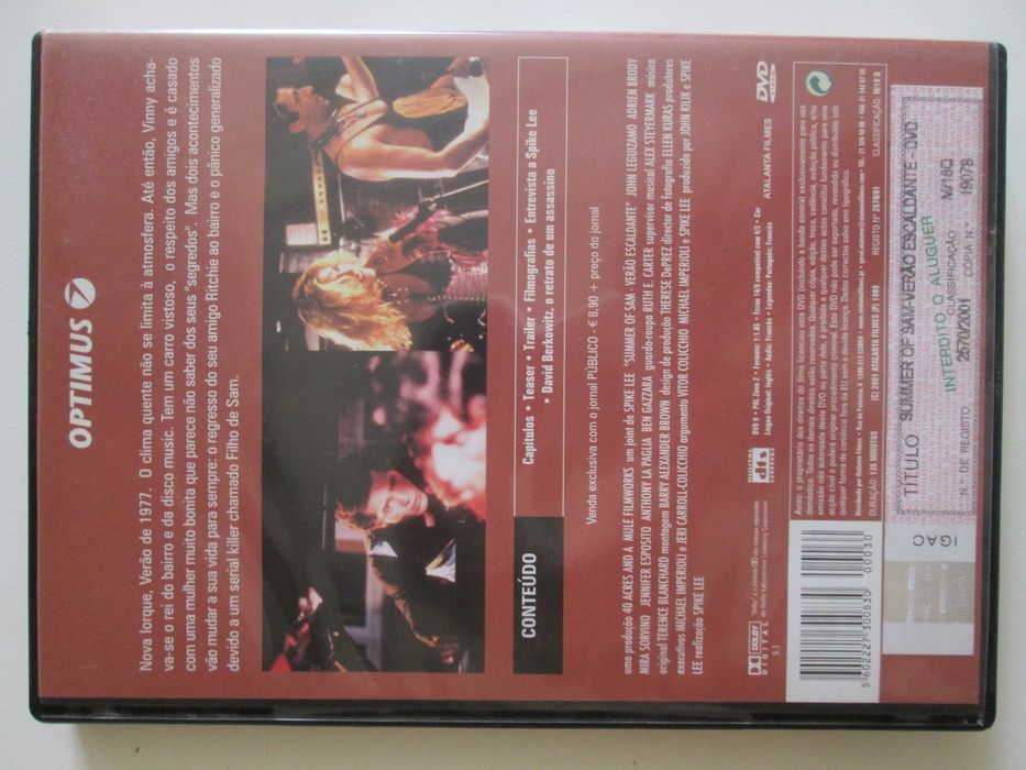 Verão Escaldante, de Spike Lee com Mira Sorvino, Ben Gazzara