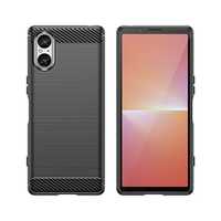 Etui Carbon Case Do Sony Xperia 5 V - Czarne