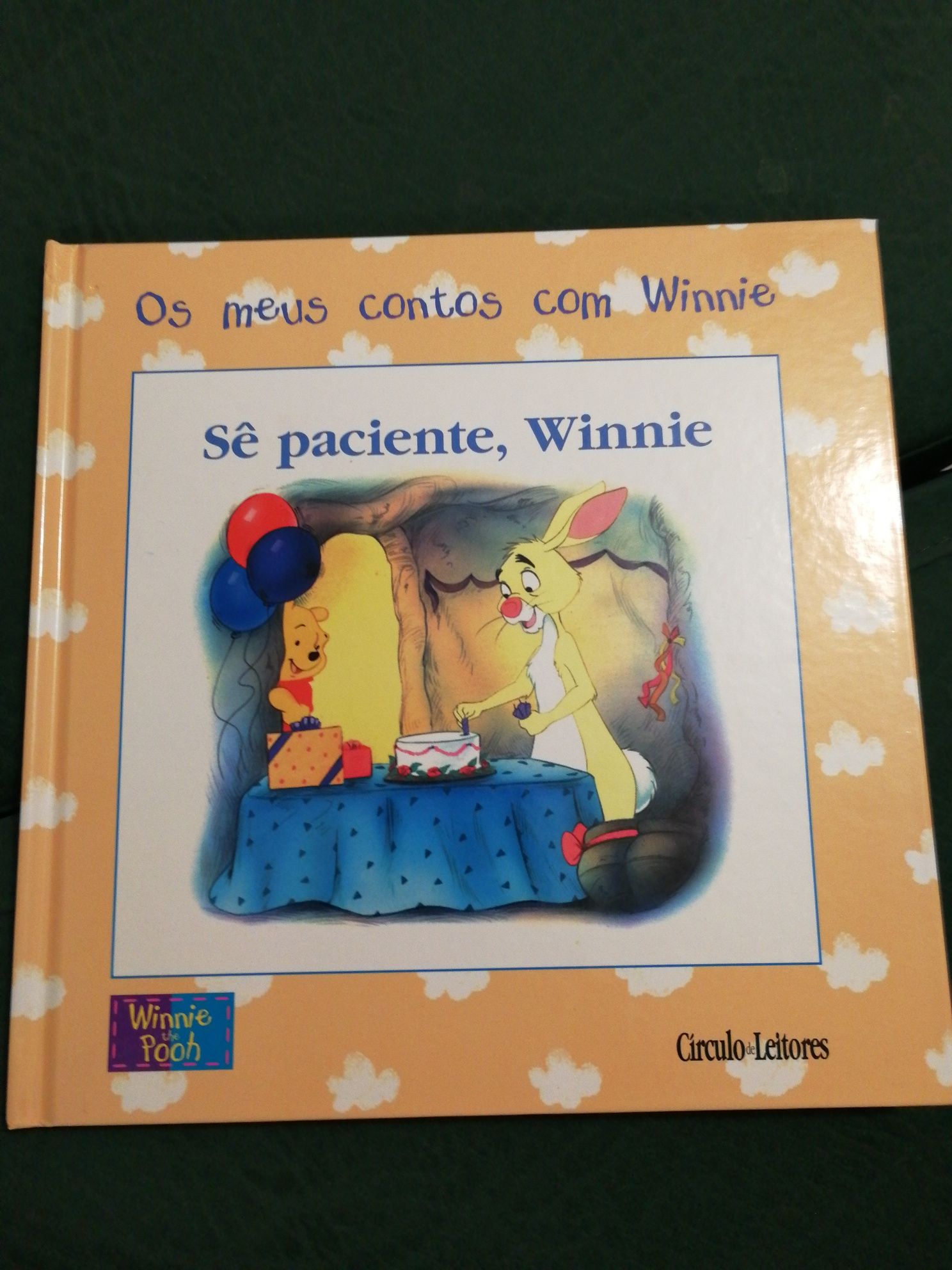 Livro "Sê paciente, Winnie"