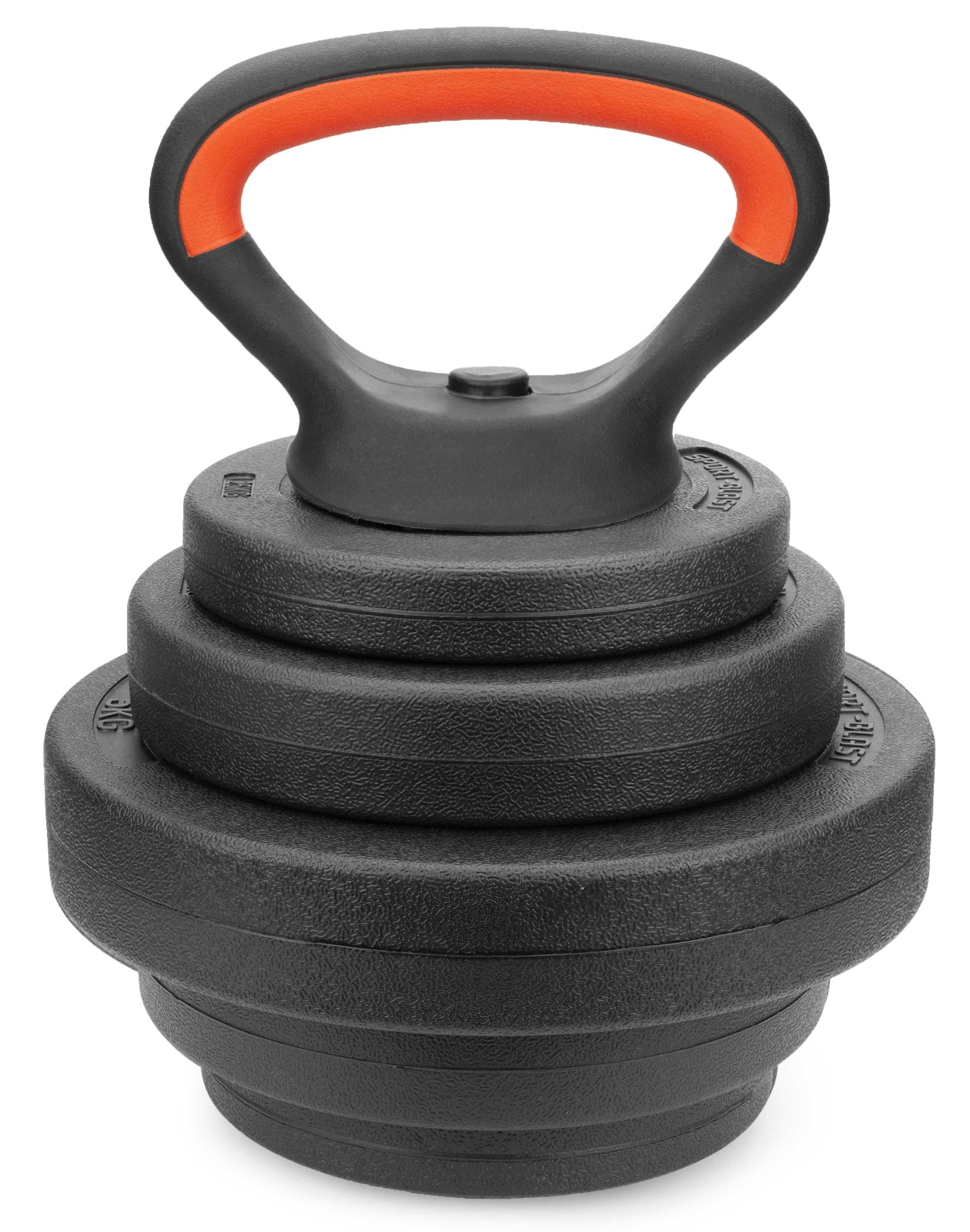 Kettlebell regulowany 13kg hantla kettle odważnik kettla zestaw WA