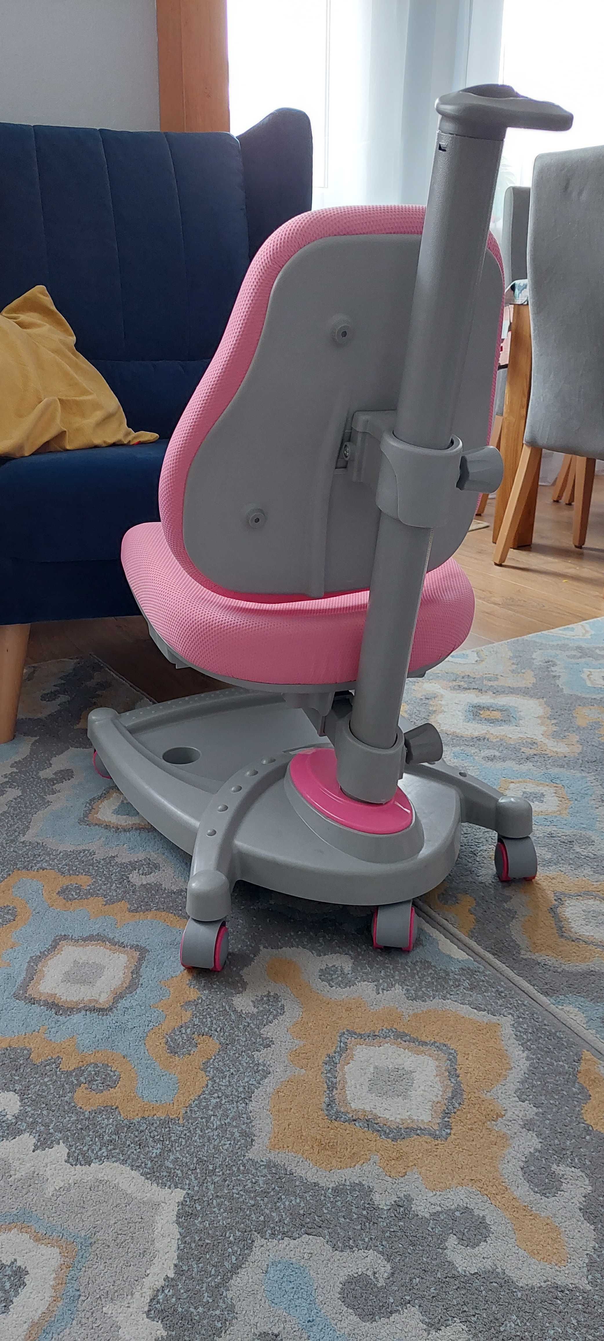 Krzesło Eddy obrotowe dziecięce regulowane ergonomiczne do biurka