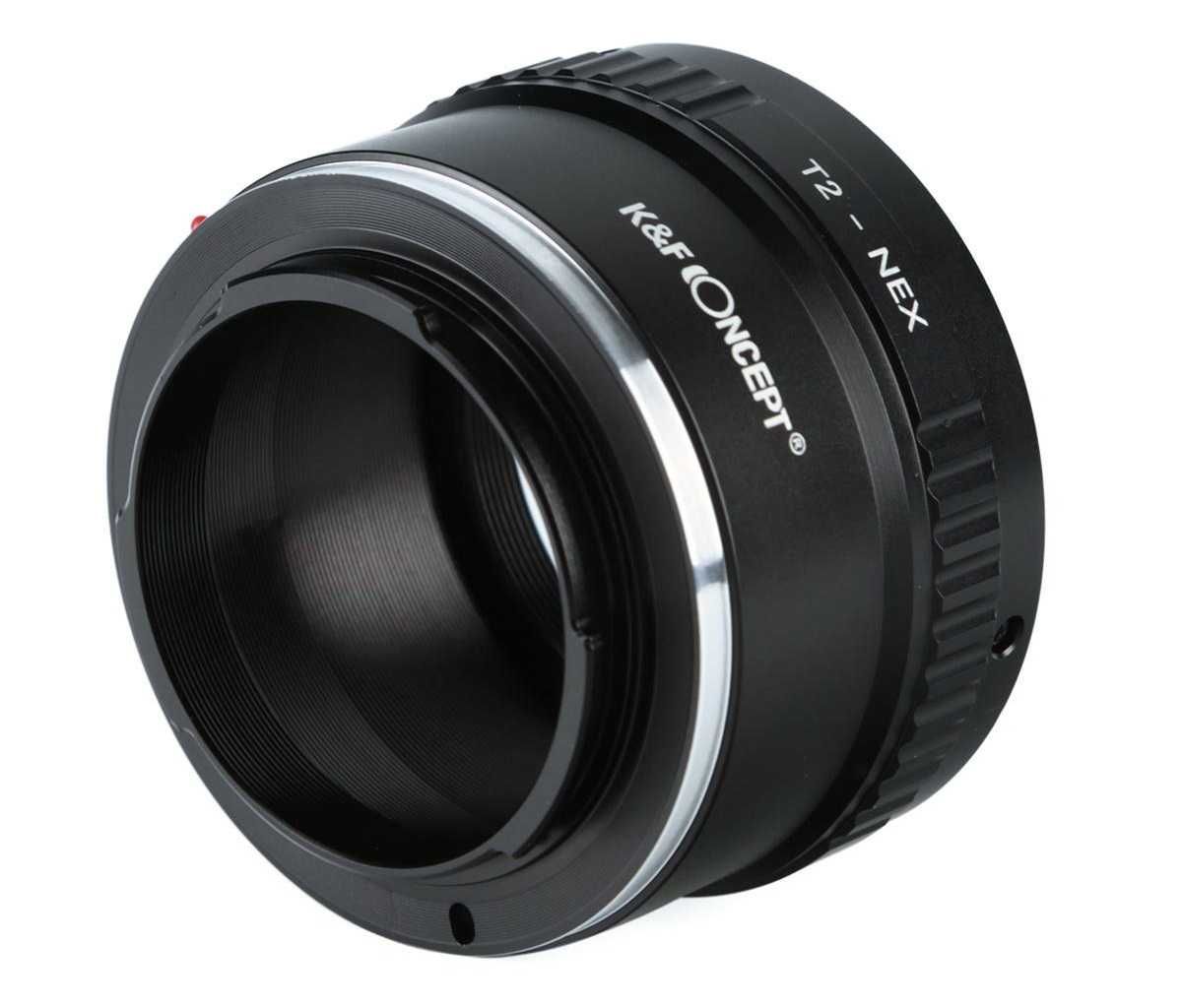 Adapter  T2 T-MOUNT - E-mount SONY Nex przejściówka K&F Concept