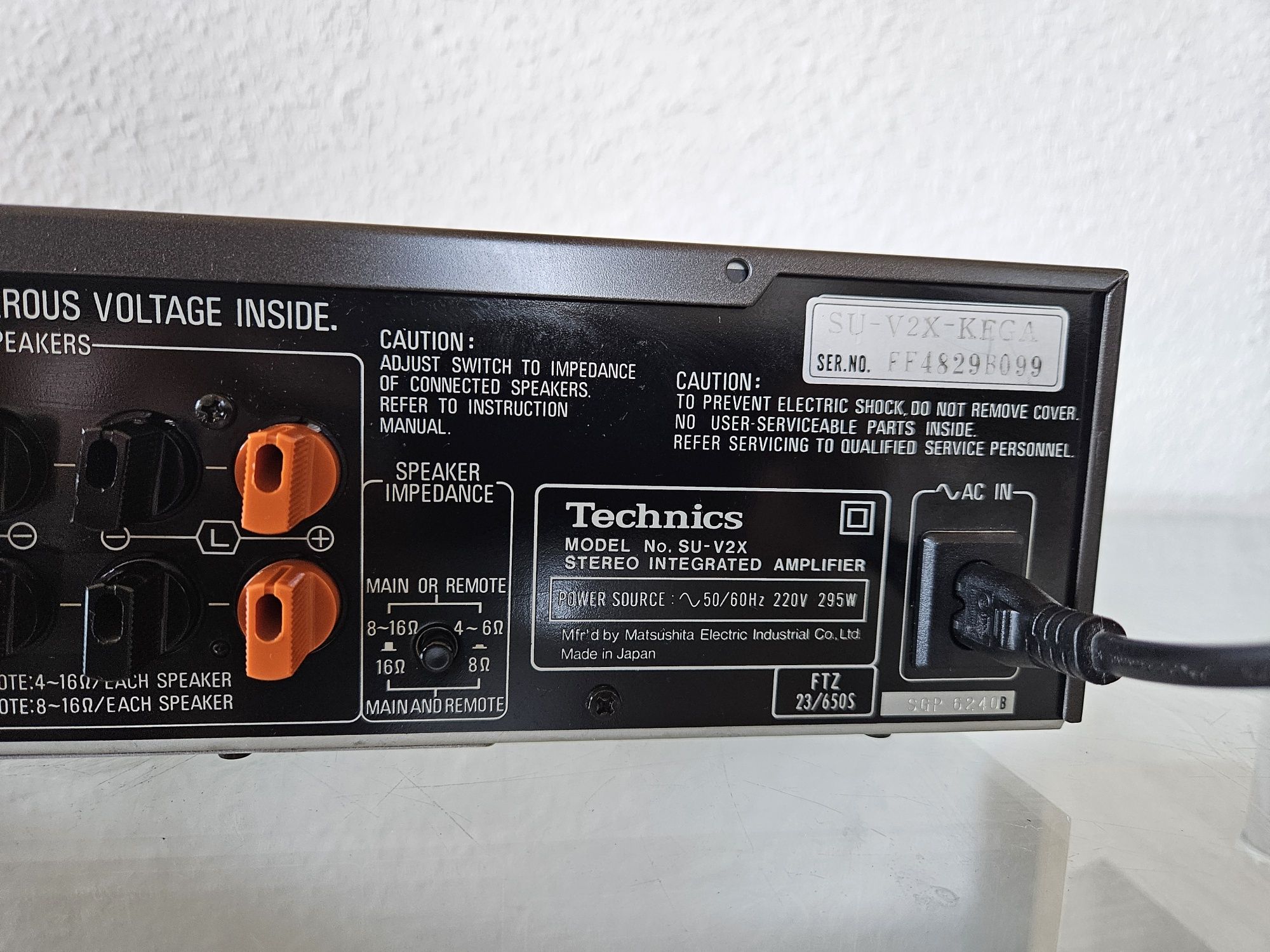 Technics Su-V2x wzmacniacz stereo