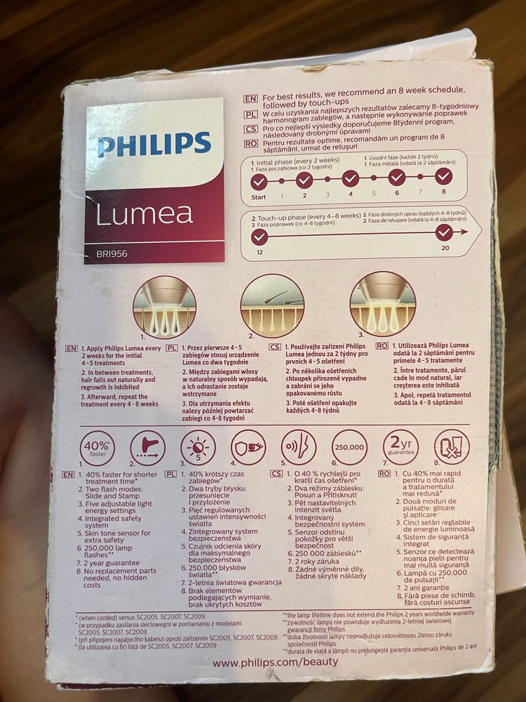 Depilator  lumia philips