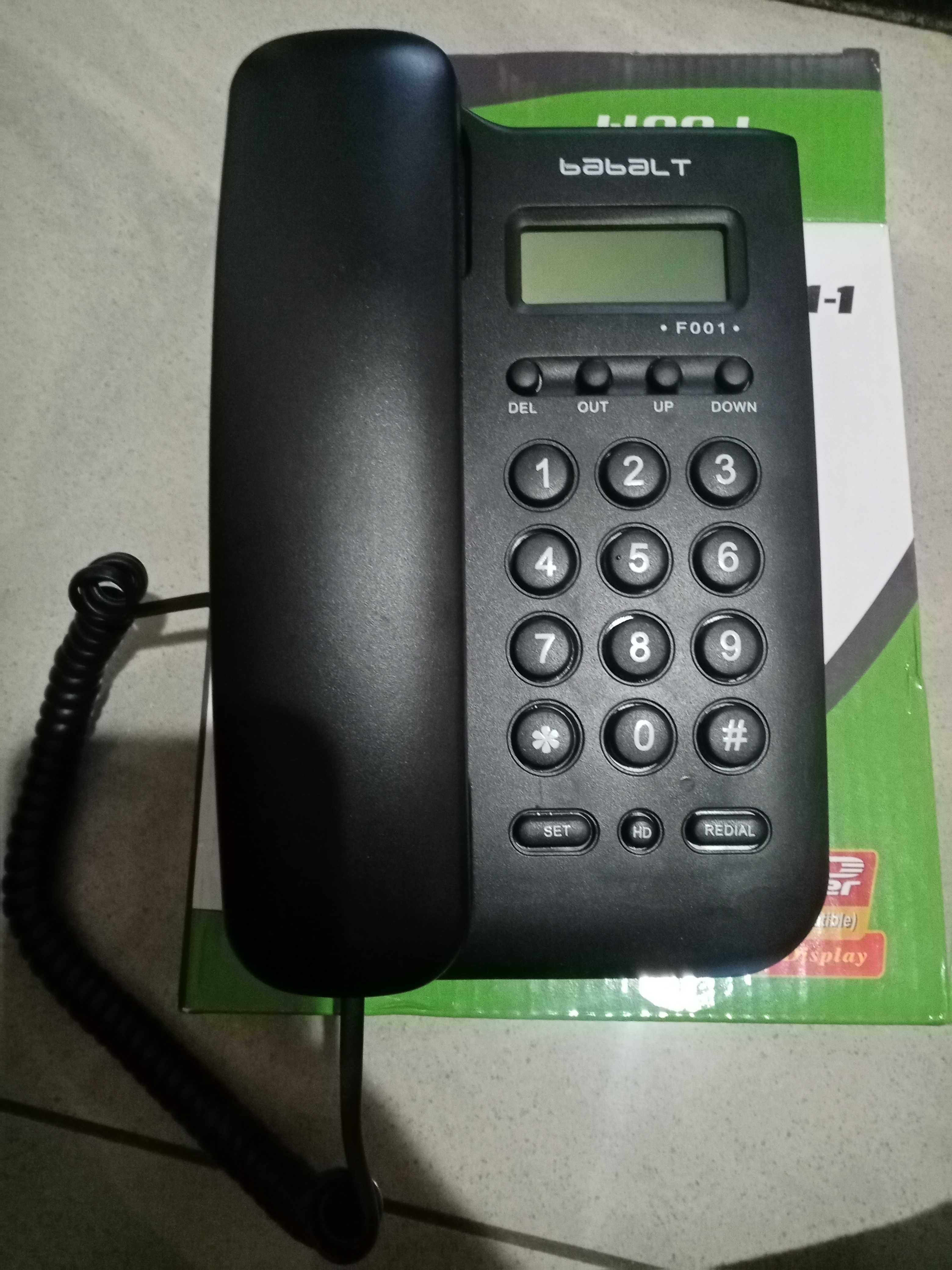 Telefon stacjonarny babalt F001-1