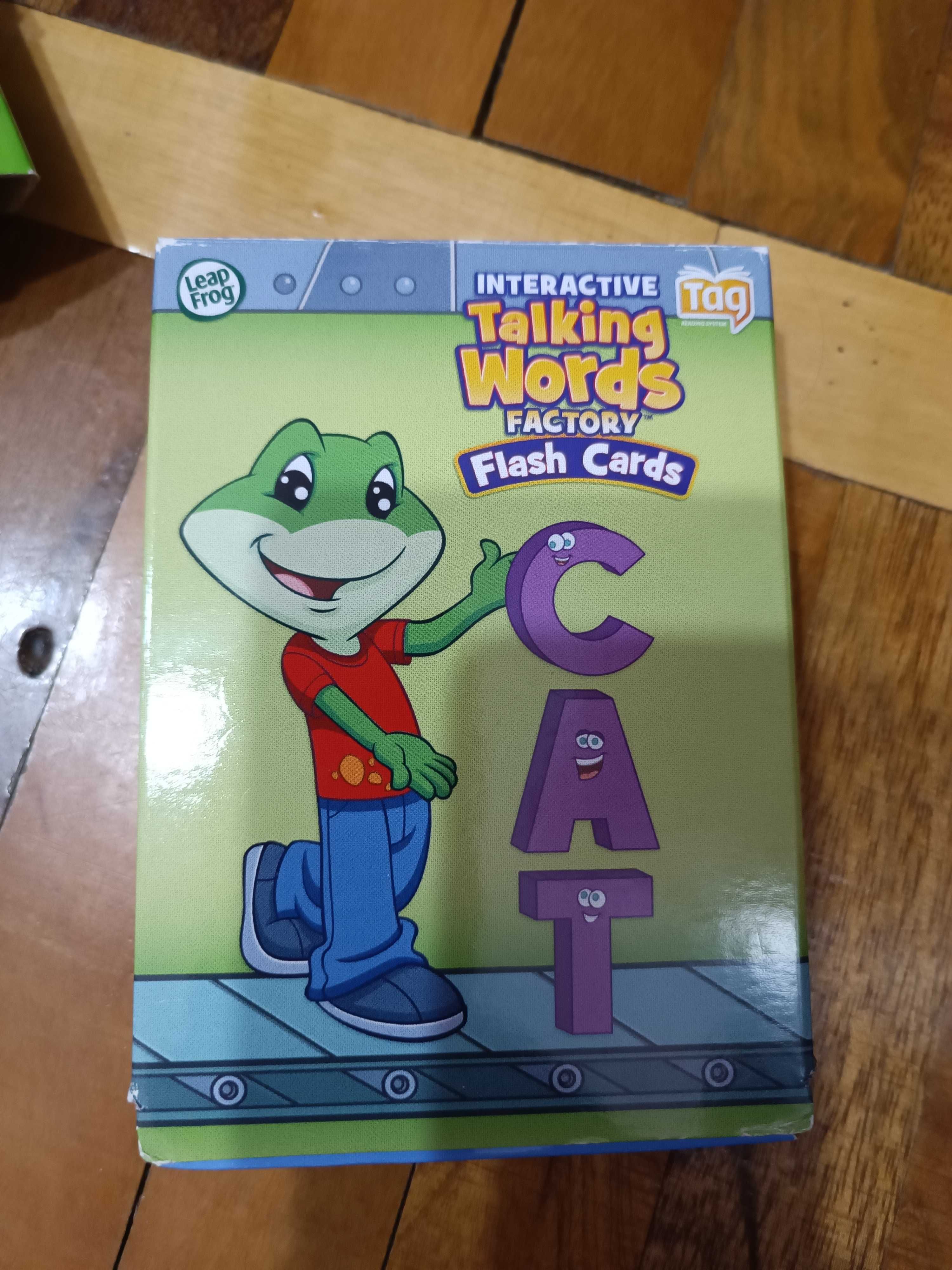 Leap Frog Tag LeapReader Interactive Letter Factory Flash Cards