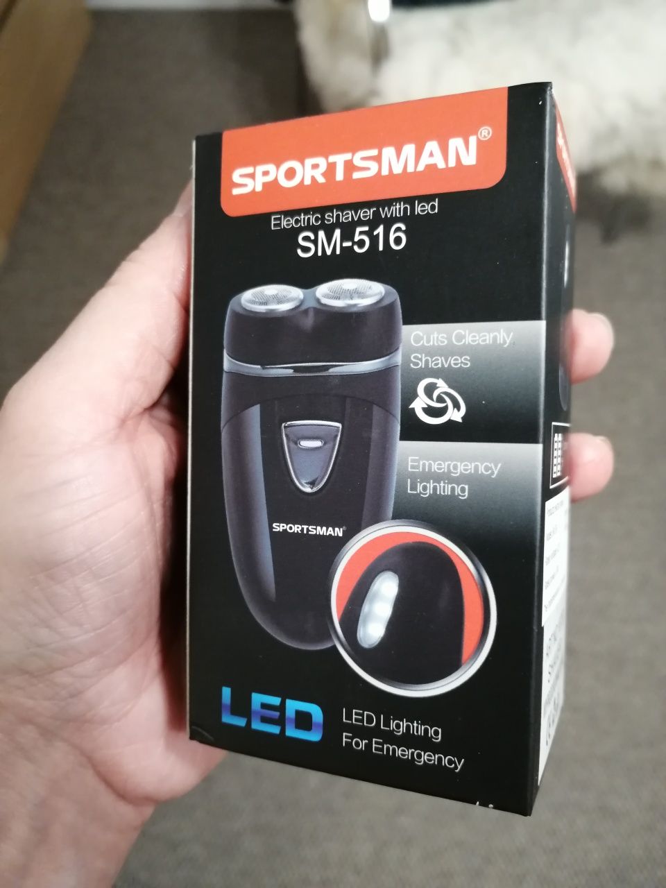 Golarka męska, maszynka do golenia, travel Shaver SM-516
