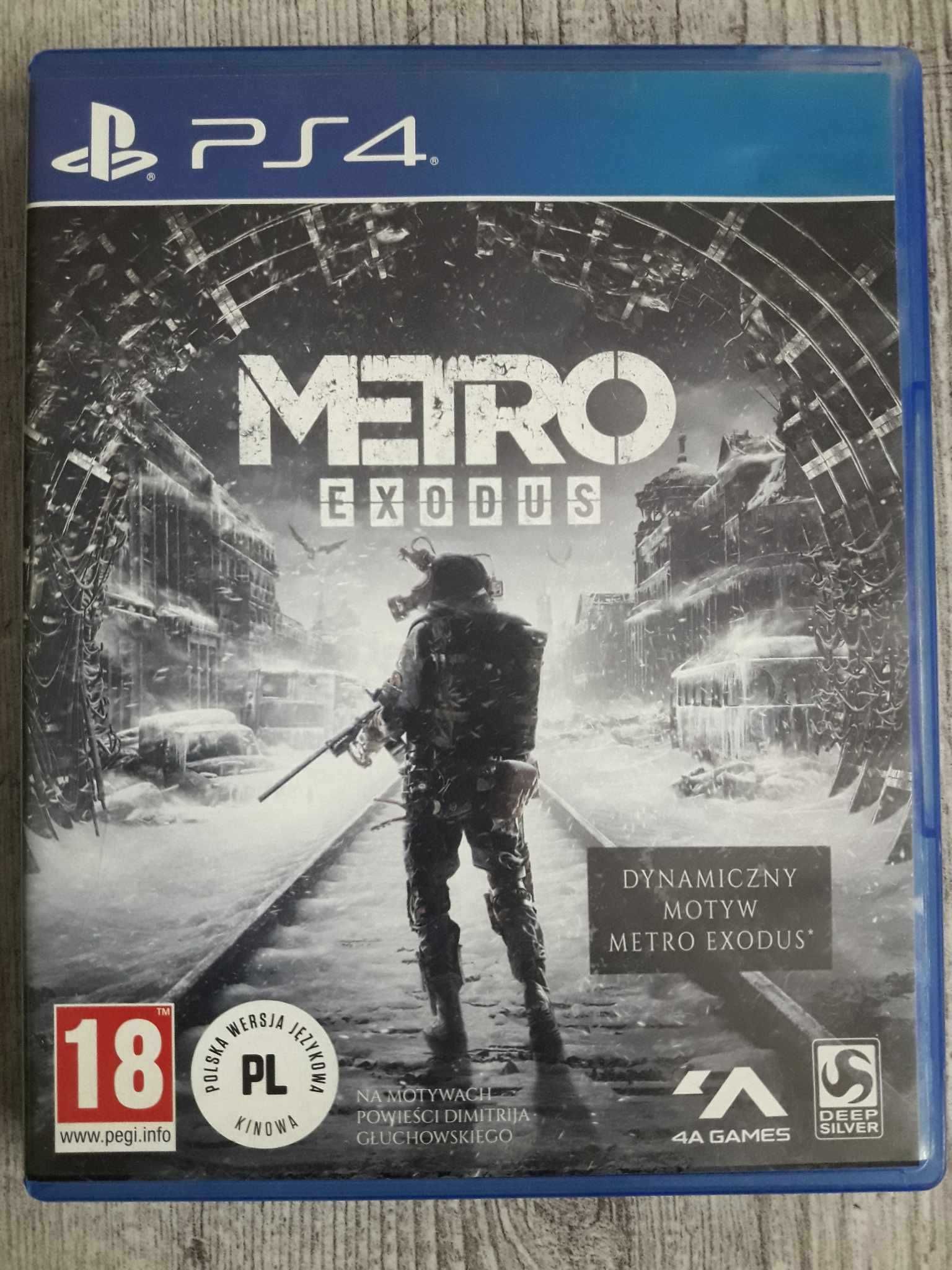 Gra Metro Exodus Polska Wersja PS4/PS5 Playstation