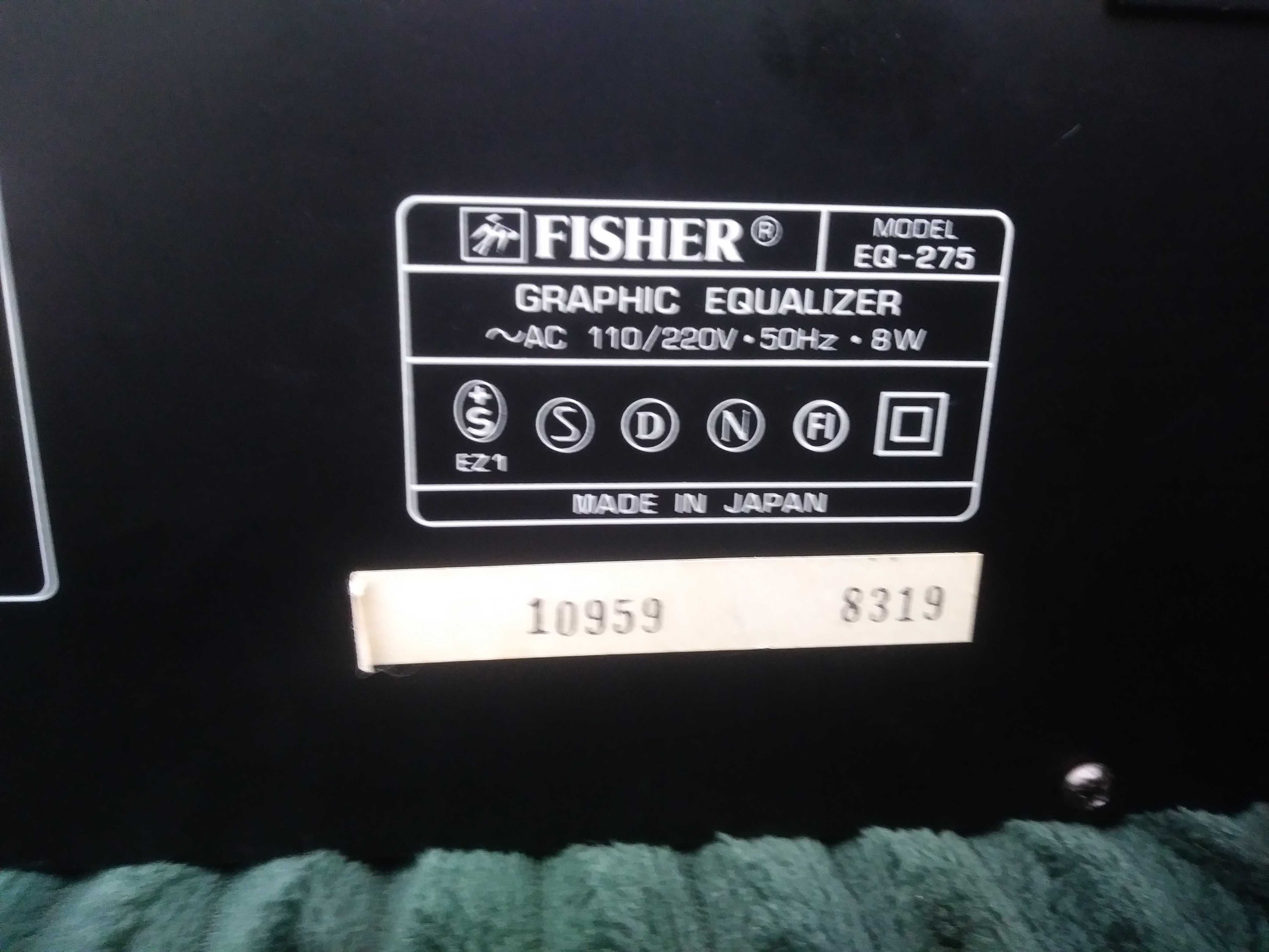 Korektor graficzny Fisher EQ-275 equalizer