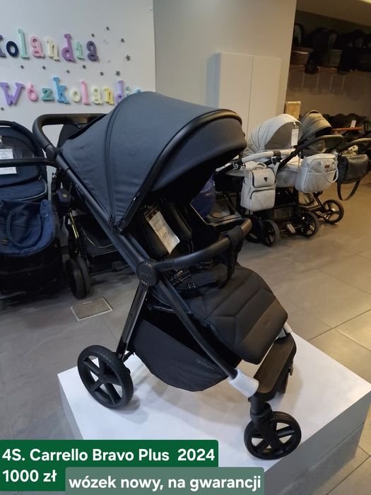 Wózek dziecięcy spacerowy spacerówka Carrello Bravo Plus
