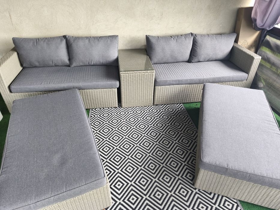 Zestaw  technorattan stan idealny