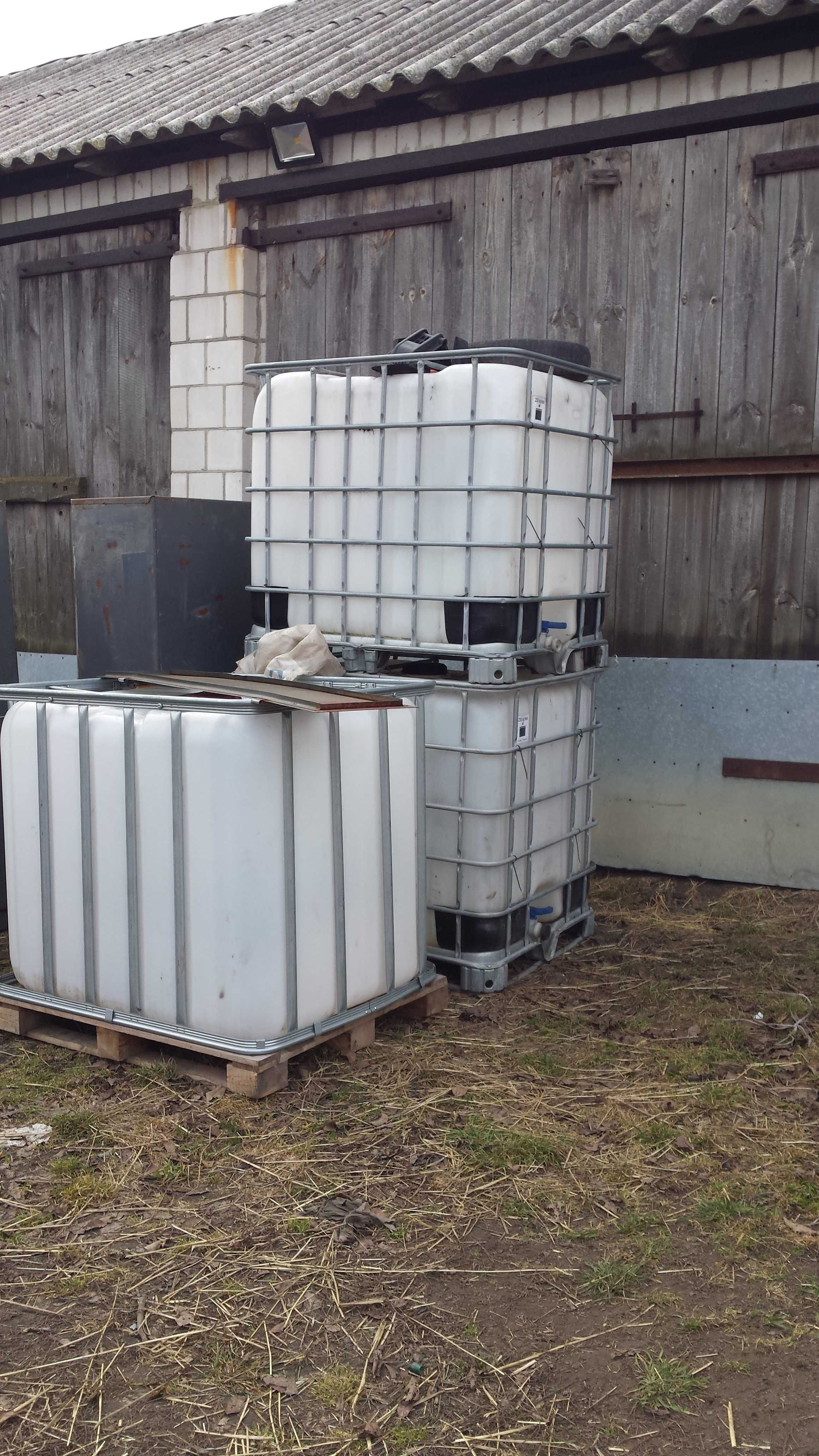 Ogród Pojemnik Mauzer Zbiornik Kontener Woda Deszczówka Schutz IBC UN