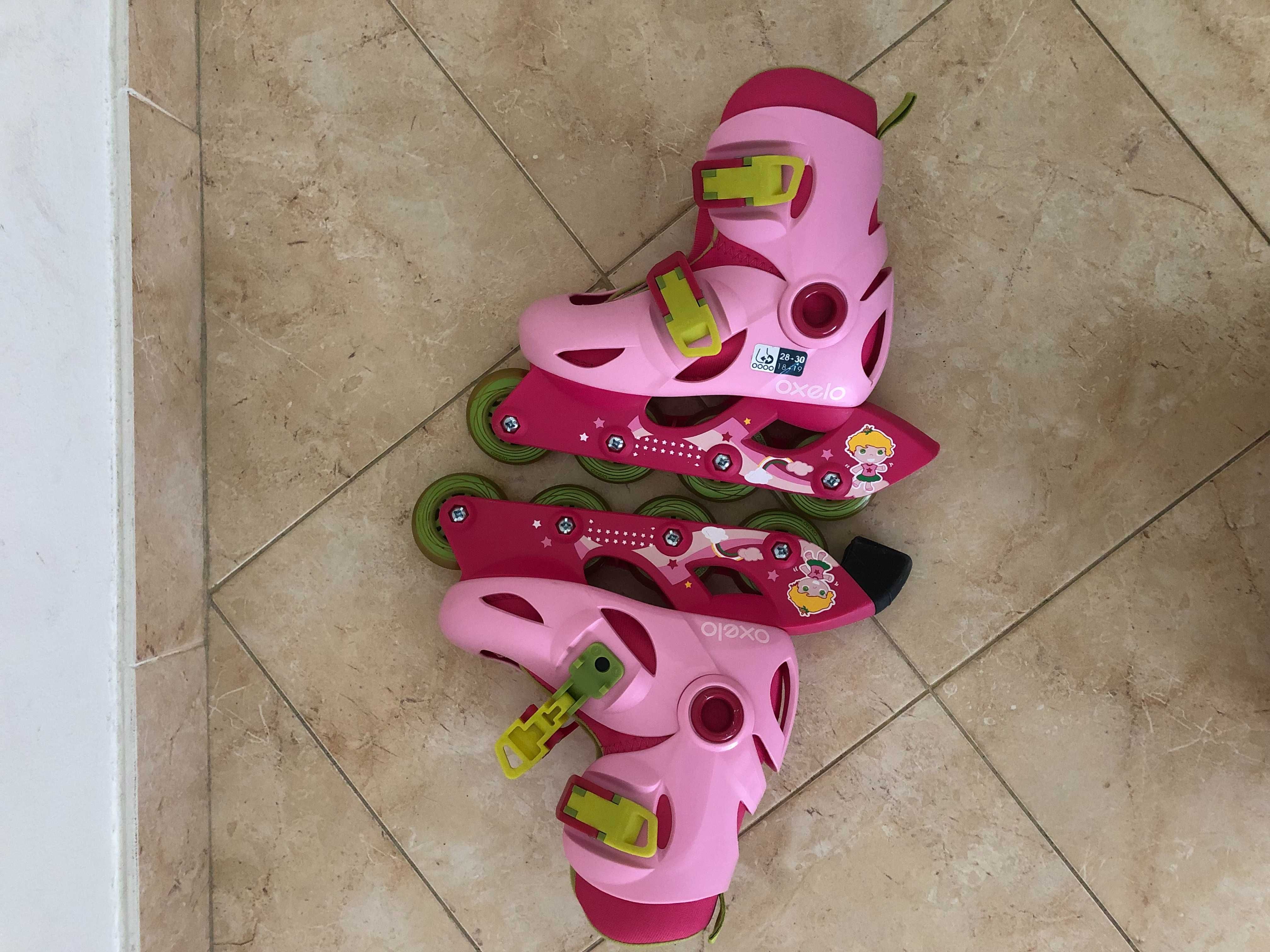 Patins em linha para criança