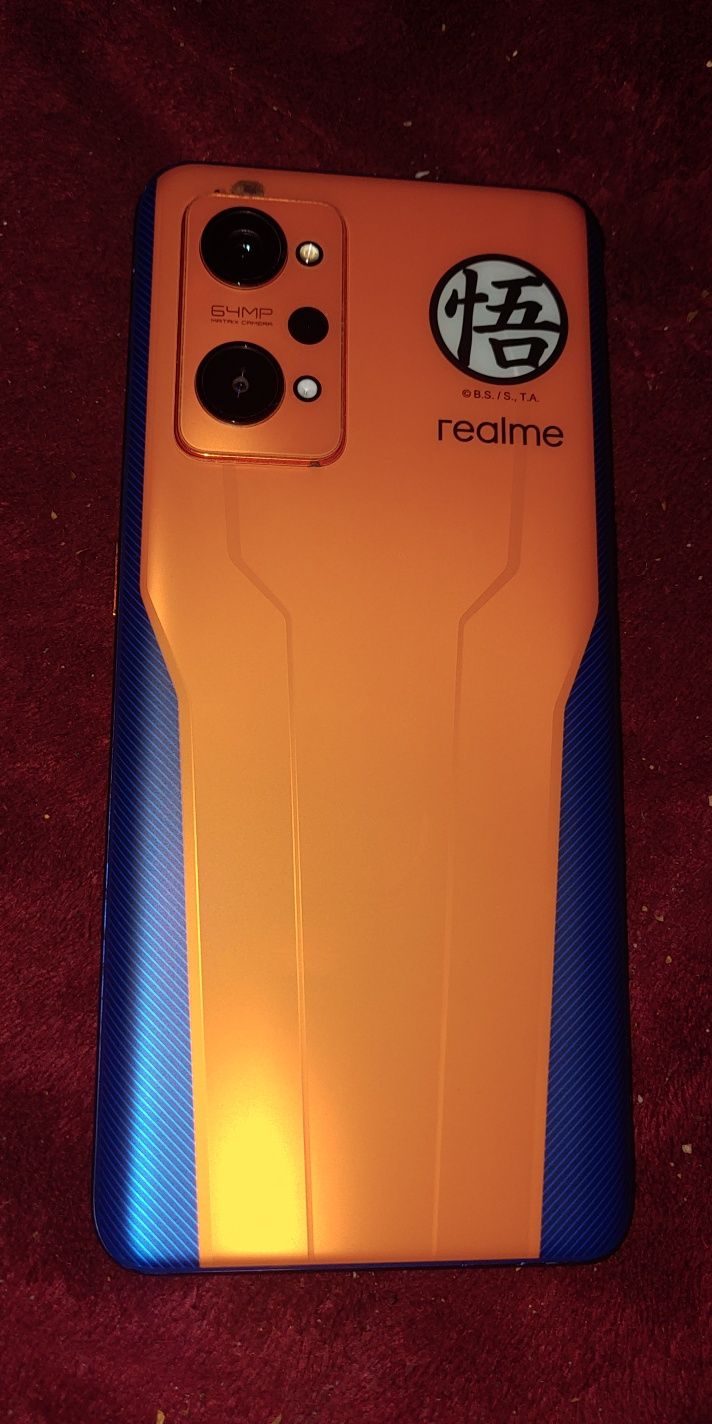 Realme gt neo 3t dragon ball 8+4/256gb android 14 GW komplet pęknięty