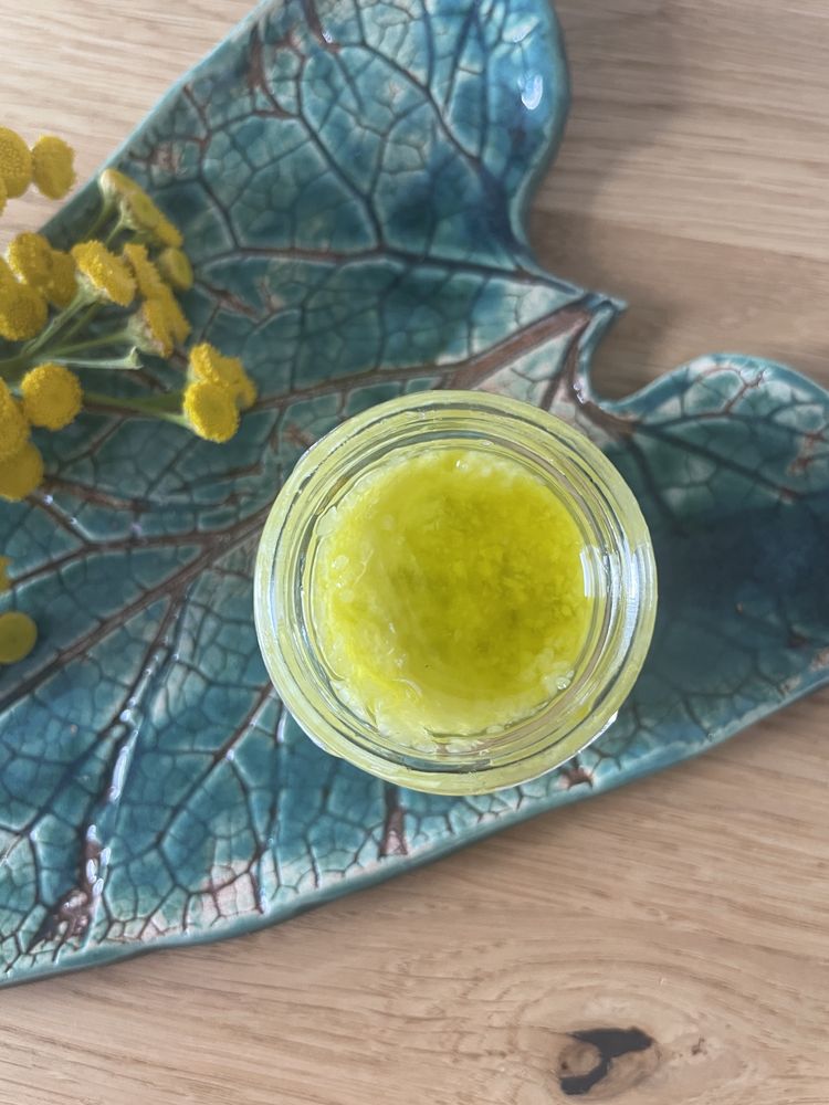 Maść z wrotyczu na Bio oleju kokosowym z propolisem