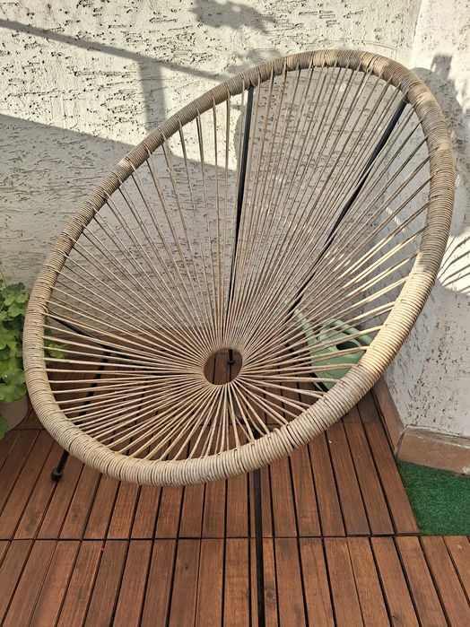 Dwa krzesła ogrodowe lub balkonowe Jysk Ubberup