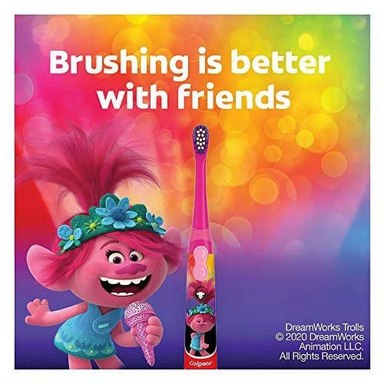 Colgate Детская электрическая зубная щетка Trolls Тролли