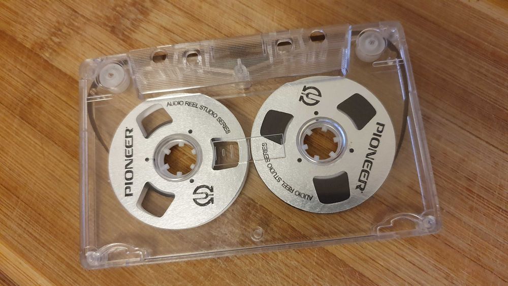 Kaseta Szpulki SREBRNA reel to reel