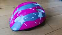 Kask rowerowy dziewczęcy
rozm.M 52-56cm