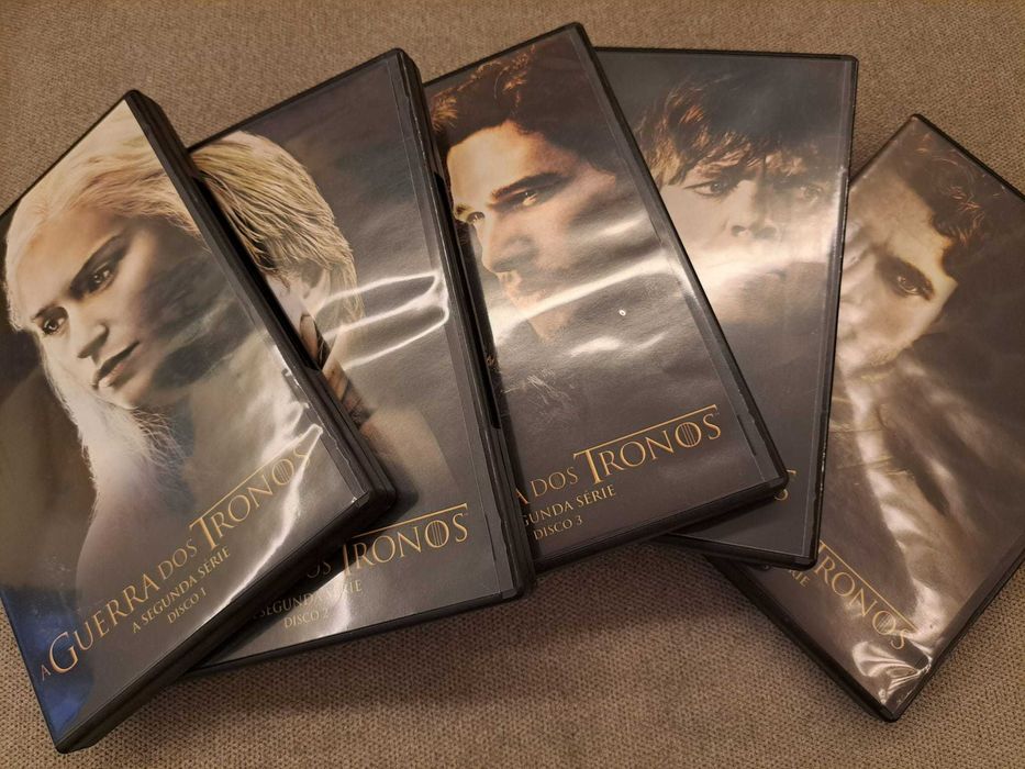 Segunda temporada completa "Guerra dos Tronos" (DVD)