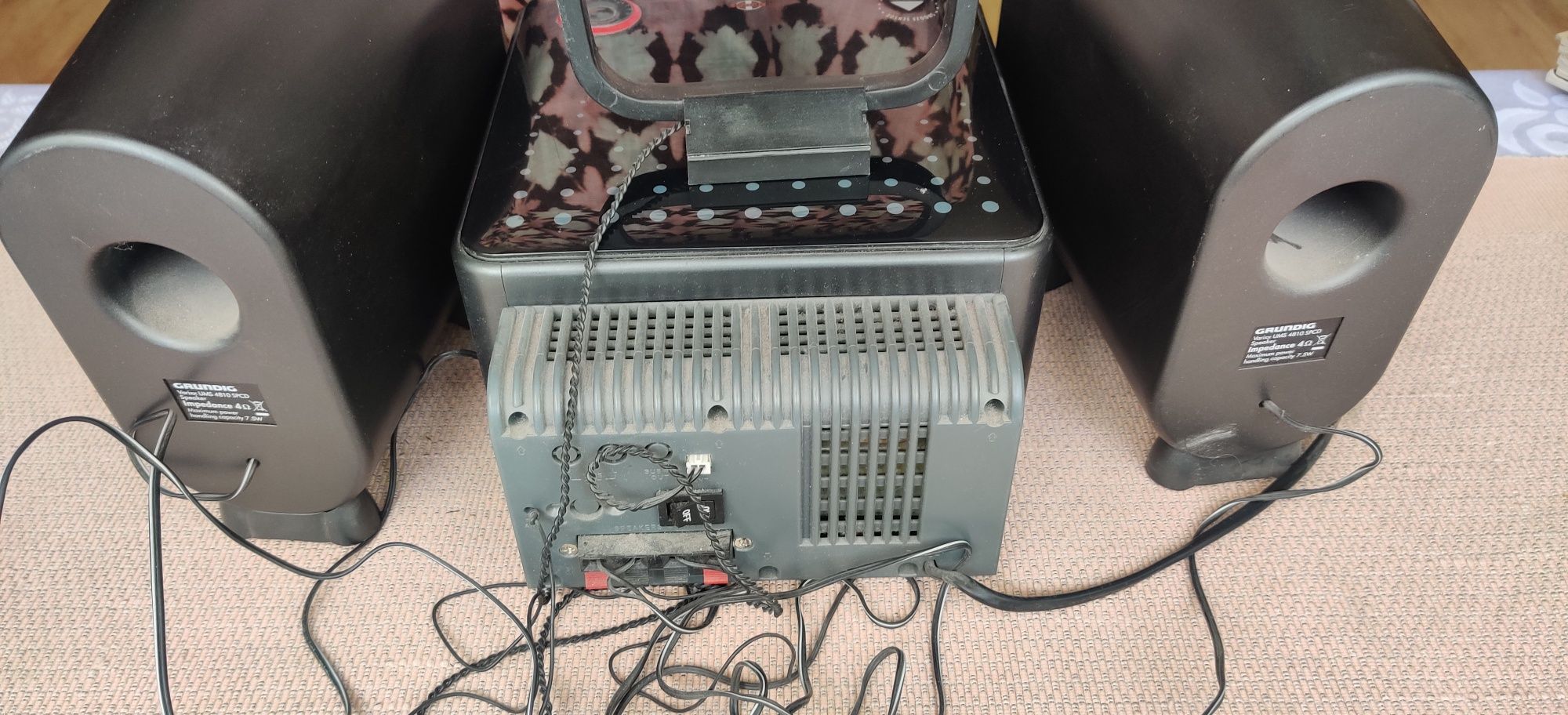 Wieża stereo radio