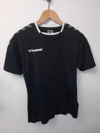 Koszulka sportowa czarna tshirt Beecool Hummel rozmiar S