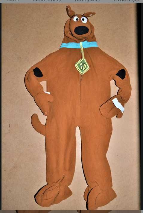 118^ Scooby Doo strój kostium przebranie 4/5 Lat _ 104/110 cm