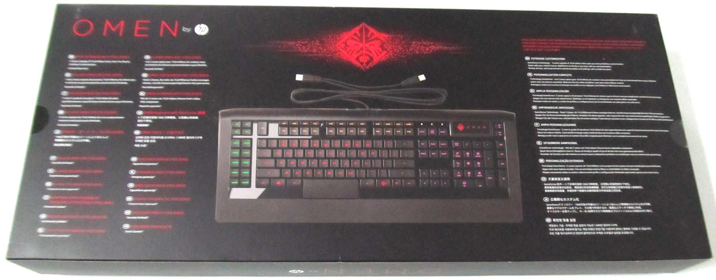 Teclado Gaming Omen (como novo)