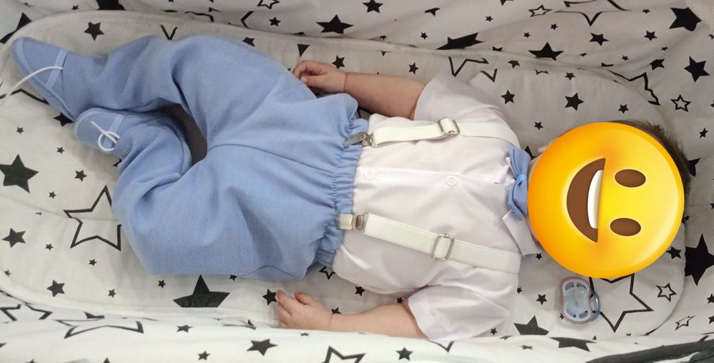 Ubranko do chrztu chlopiec r. 74