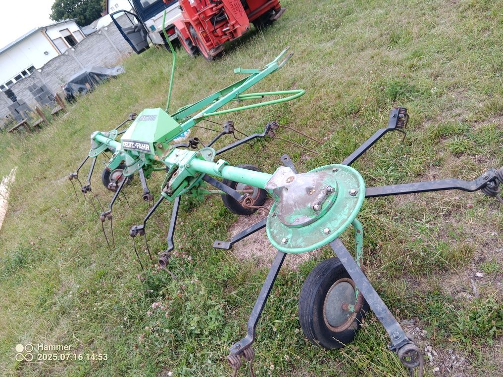 Przewracarka, przetrząsarka , pająk do siana Deutz Farh