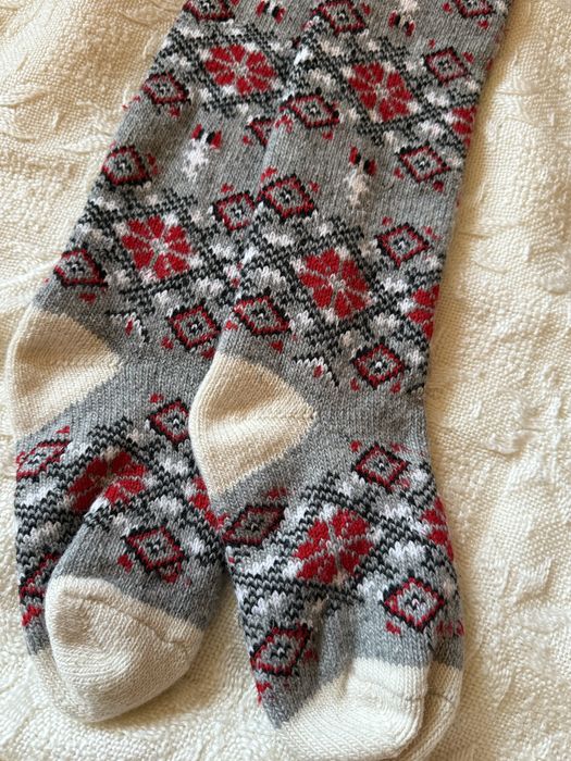 Високі зимові шкарпетки жіночі шерстяні 35-38