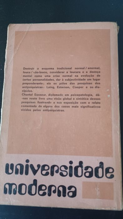Livro "Universidade Moderna" de Chantal Bosseur